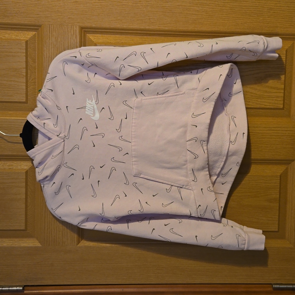Nike Pink hi low hem Pullover/Hoodie
